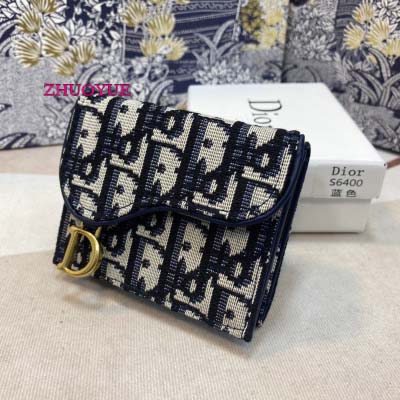 2022年6月人気新作ディオール 財布新作NEW大変素敵 .size：9.5*7.5*3.5cm