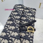 2022年6月人気新作ディオール財布新作NEW大変素敵 .size：19*10cm