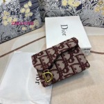 2022年6月人気新作ディオール 財布新作NEW大変素敵 .size：9.5*7.5*3.5cm