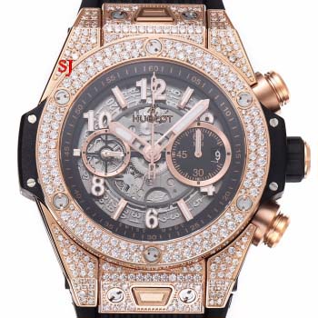 2022年原版復刻新作入荷 ウブロHublot 自動巻ムーブメント腕時計44mm