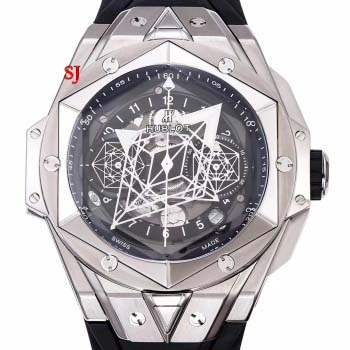 2022年原版復刻新作入荷 ウブロHublot 自動巻ムーブメント腕時計44MM*15.45MM