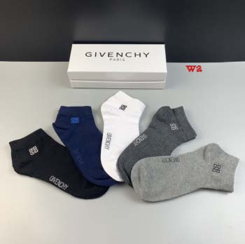 2022年秋冬新作ジバンシブランド 新品靴下5足セット