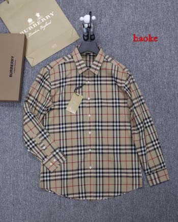 2022年9月秋季新作高品質バーバリー  長袖 シャツ人気 ...
