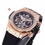 2022年原版復刻新作入荷 ウブロHublot 自動巻ムーブメント腕時計44MM*15.45MM