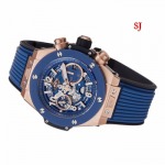 2022年原版復刻新作入荷 ウブロHublot 自動巻ムーブメント腕時計44MM*15.45MM