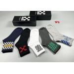 2022年秋冬新作OFF-White ブランド 新品靴下5足セット