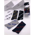 2022年秋冬新作バレンシアガ ブランド 新品靴下5足セット