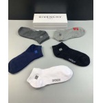 2022年秋冬新作ジバンシブランド 新品靴下5足セット