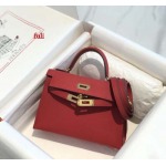 早春新作入荷原版復刻 エルメス Kelly バッグ fuli工場 SIZE: 19 CM