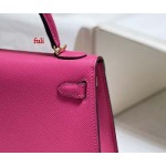 早春新作入荷原版復刻 エルメス Kelly バッグ fuli工場 SIZE: 19 CM