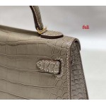 早春新作入荷原版復刻 エルメス Kelly  バッグ fuli工場 SIZE: 19 CM