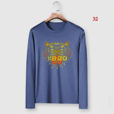KENZO 人気 メンズの長袖Tシャツ 32工場 M-6XL