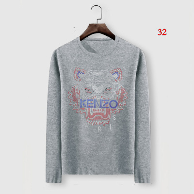 KENZO 人気 メンズの長袖Tシャツ 32工場 M-6XL