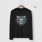 KENZO 人気 メンズの長袖Tシャツ 32工場 M-6XL
