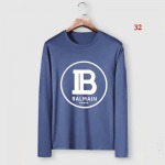 バルマン 人気 メンズの長袖Tシャツ 32工場 M-6XL
