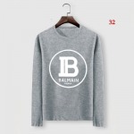 バルマン 人気 メンズの長袖Tシャツ 32工場 M-6XL
