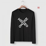 KENZO 人気 メンズの長袖Tシャツ 32工場 M-6XL