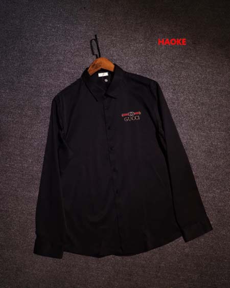 高品質新作入荷  グッチメンズの 長袖 シャツ人気 haoke工場