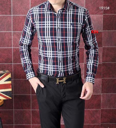 新作入荷 バーバリー メンズの長袖 シャツ xin工場