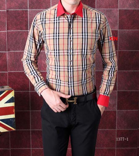 新作入荷 バーバリー メンズの長袖 シャツ xin工場