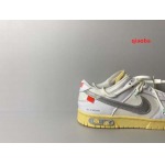 2023年3月21日新作入荷 Off-White x Nike Dunk LoWスニーカー qiaoba工場.36-46