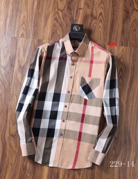 新作入荷 バーバリー メンズの長袖 シャツ xin工場
