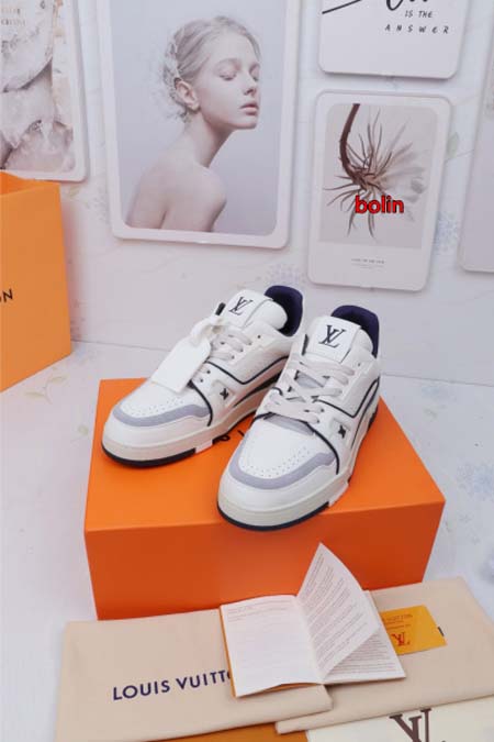 原版復刻新作入荷ルイヴィトンスニーカー bolin工場35-46★超厳選★入手困難な