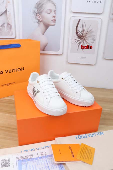 原版復刻新作入荷ルイヴィトンスニーカー bolin工場35-...