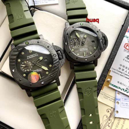 高品質パネライ 44mm 自動巻ムーブメント腕時計 huaq工場