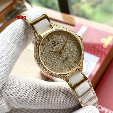 高品質  オメガ 31MM 女性自動巻ムーブメント腕時計 huaq工場