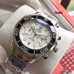 高品質 オメガ44mm 自動巻ムーブメント腕時計 huaq工場