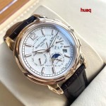 高品質パテックフィリップ42mm 自動巻ムーブメント腕時計 huaq工場