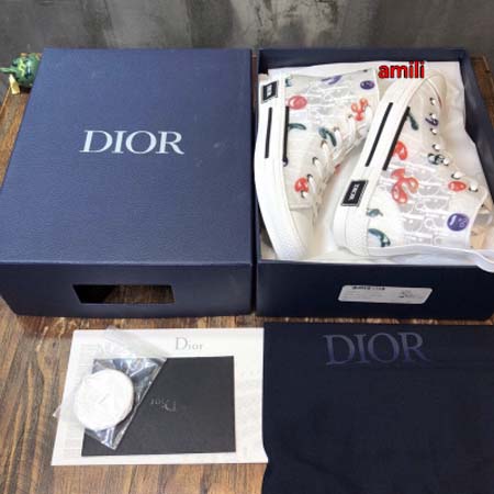 2023年秋季高品質新作入荷 ディオール ブランドスニーカーamili工場 35-46