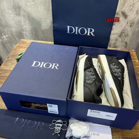 2023年秋季高品質新作入荷 ディオール ブランドスニーカーamili工場 35-46