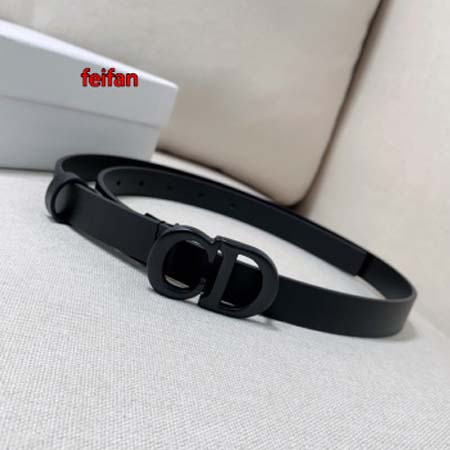 2023年高品質新作入荷ディオール女性 ベルト20mm 本革...