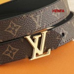 2023年高品質新作入荷ルイヴィトン女性ベルト20mm 本革 henfa工場