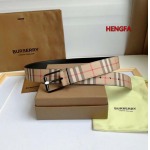2023年高品質新作入荷バーバリー ベルト 35mm本革 henfa工場