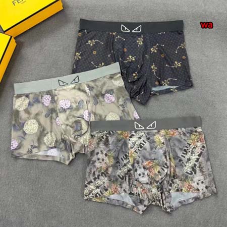 2023年新品 人気フェンディ メンズ 下着一箱ごとに3枚