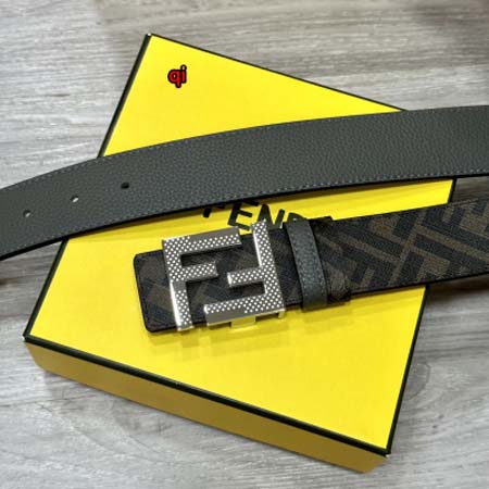 2023年9月15日高品質新品入荷 フェンディベルト40mm 本革qiqi工場