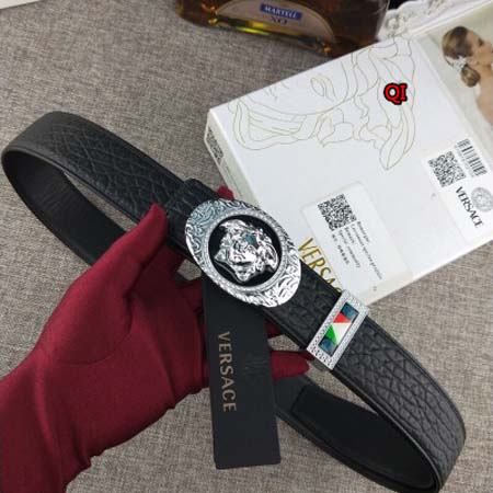 2023年9月18日高品質新品入荷ヴェルサーチ ベルト38mm 本革qiqi工場
