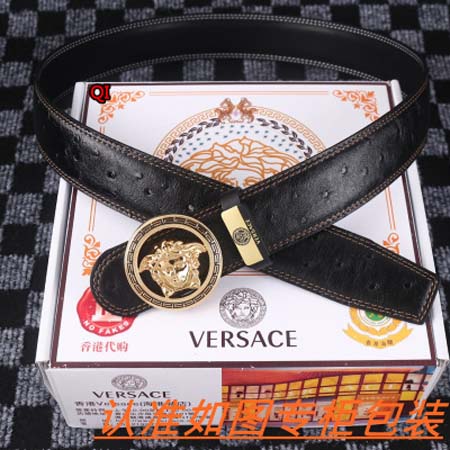 2023年9月18日高品質新品入荷ヴェルサーチ ベルト38mm 本革qiqi工場