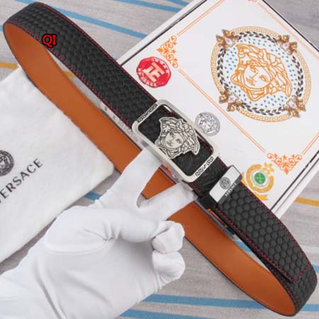 2023年9月18日高品質新品入荷ヴェルサーチ ベルト38mm 本革qiqi工場