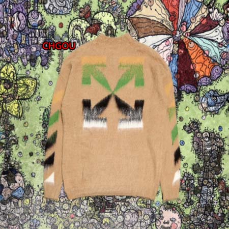 2023年9月21日早秋高品質復刻新品入荷OFF WHITE 馬海毛chgou工場