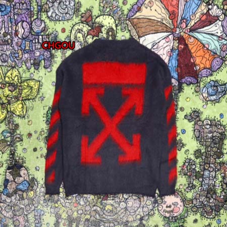 2023年9月21日早秋高品質復刻新品入荷OFF WHITE 馬海毛chgou工場