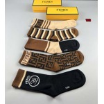 2023年新品人気 フェンディ 靴下一箱5足セット