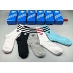 2023年新品人気 Adidas 靴下一箱5足セット