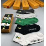 2023年新品人気 ルイヴィトン靴下一箱5足セット