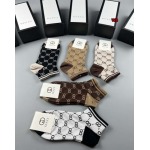 2023年新品人気 グッチ 靴下一箱5足セット