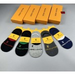 2023年新品人気 ルイヴィトン 靴下一箱5足セット