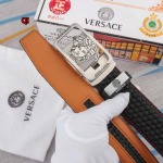 2023年9月18日高品質新品入荷ヴェルサーチ ベルト38mm 本革qiqi工場